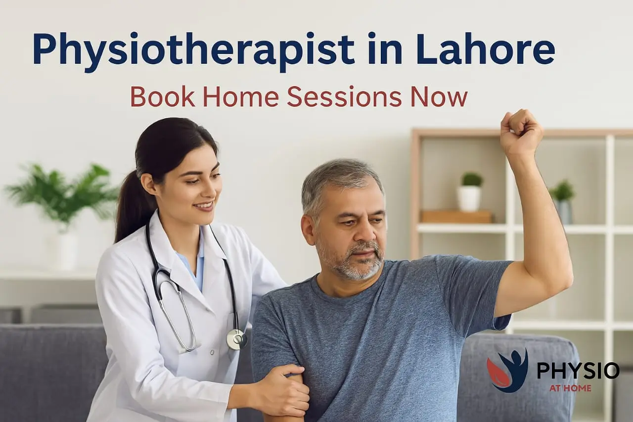 Dr. Hina a specialized physiotherapist in Lahore, offering targeted manual therapy at home.
