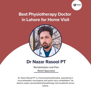Dr Nazar Rasool is our best physiotherapy doctor in Lahore for home visit service.
